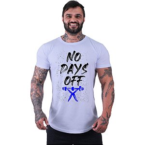 Camiseta Longline Manga Curta MXD Conceito No Days Off