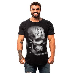 Camiseta Longline Masculina Manga Curta MXD Conceito Sore Today Strong  Tomorrow - MXD Conceito