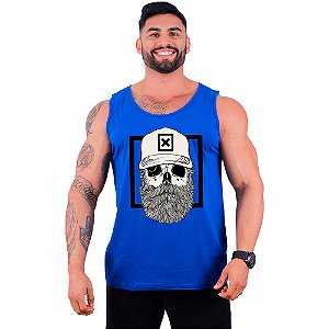 Regata Clássica Tradicional Masculina MXD Conceito Caveira Lenhador