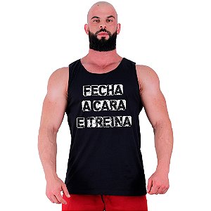 Regata Clássica Tradicional Masculina MXD Conceito Fecha A Cara E Treina