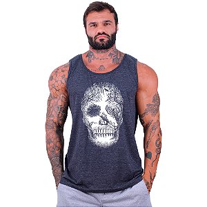 Regata Clássica Tradicional Masculina MXD Conceito Forest Skull