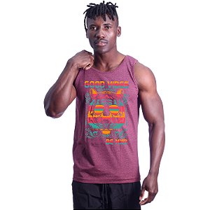 Regata Clássica Tradicional Masculina MXD Conceito Good Vibe Lion