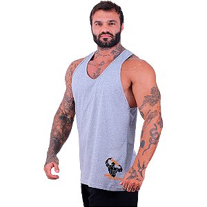 Regata Cavada Estampa Lateral Masculina MXD Conceito Esmaga que Cresce