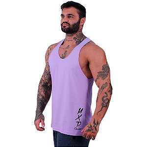 Regata Cavada Estampa Lateral Masculina MXD Conceito Style