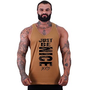 Regata Cavada Masculina MXD Conceito Just Be Nice Apenas Seja Legal
