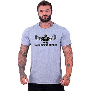 Camiseta Tradicional Masculina Manga Curta MXD Conceito Be Strong