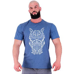 Camiseta Tradicional Masculina Manga Curta MXD Conceito Coruja