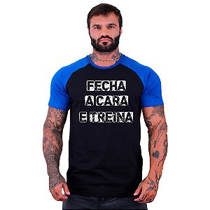 Camiseta Tradicional Manga Curta MXD Conceito Fecha A Cara E Treina