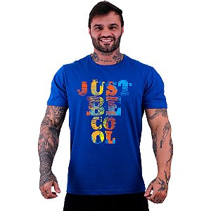 Camiseta Tradicional Manga Curta MXD Conceito Just Be Cool Seja Legal