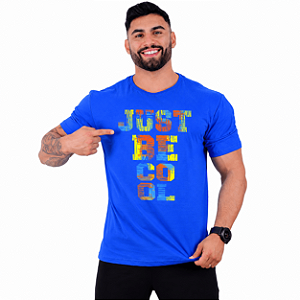 Camiseta Tradicional Manga Curta MXD Conceito Just Be Cool Seja Legal