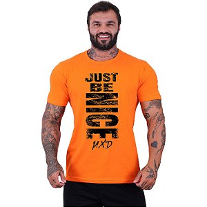 Camiseta Tradicional Manga Curta MXD Conceito Just Be Nice Apenas Seja Legal