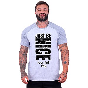 Camiseta Tradicional Manga Curta MXD Conceito Just Be Nice Apenas Seja Legal