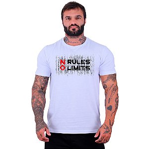 Camiseta Tradicional Manga Curta MXD Conceito No Rules No Limits