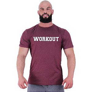 Camiseta Tradicional Manga Curta MXD Conceito Workout Exercite-se