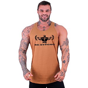 Regata Longline Masculina MXD Conceito Be Strong Agachamento