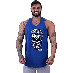 Regata Longline Masculina MXD Conceito Caveira Estilosa
