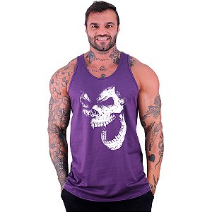 Regata Longline Masculina MXD Conceito Caveira Gorila