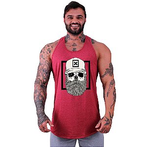 Regata Longline Masculina MXD Conceito Caveira Lenhador