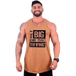 Regata Longline Masculina MXD Conceito Fique Grande ou Morra Treinando