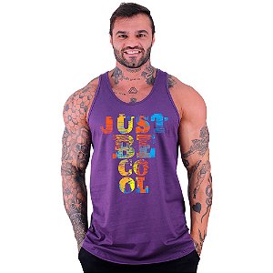 Regata Longline Masculina MXD Conceito Just Be Cool Apenas Seja Legal