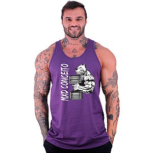 Regata Longline Masculina MXD Conceito Pitbull Bodybuilding