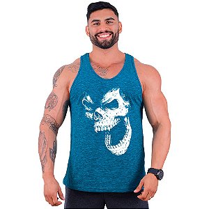 Regata Cavada Masculina MXD Conceito Monkey Skull