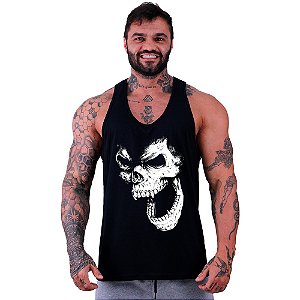 Regata Cavada Masculina MXD Conceito Monkey Skull