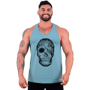 Regata Menos Cavada Masculina MXD Conceito Florest Skull