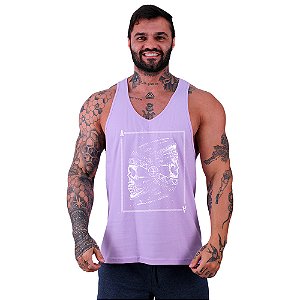 Regata Menos Cavada Masculina MXD Conceito Caveira Indígena