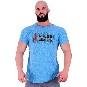 Camiseta Longline Manga Curta MXD Conceito No Rules No Limits