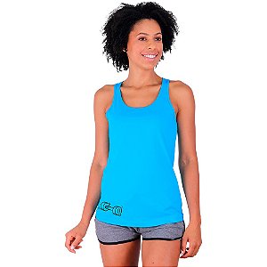 Regata Feminina Recorte Nadador MXD Conceito Halter Fit Lateral