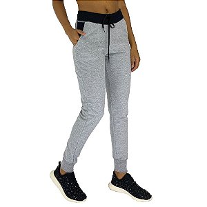 Calça Feminina Moletom MXD Conceito Mescla Tradicional