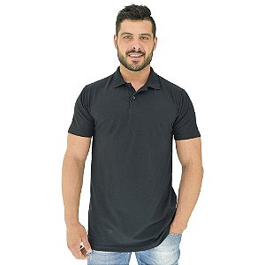 Camisa Gola Polo Masculina MXD Conceito Preto Básico