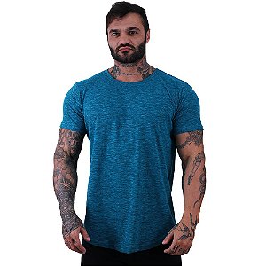 Camiseta Longline Suede Marrom - Bold - Kamarim Patos