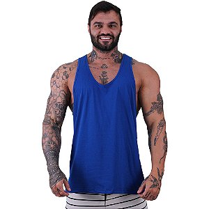 Regata Cavada Masculina MXD Conceito Azul Royal