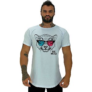 Camiseta Longline Masculina Manga Curta MXD Conceito Cheetah 3D