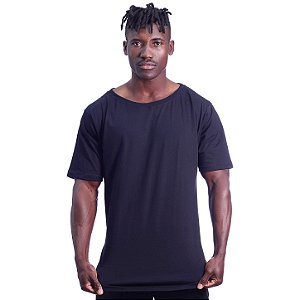 Camiseta Morcegão Masculina MXD Conceito Lisa 100% Algodão Preto