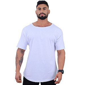 Camiseta Morcegão Masculina MXD Conceito Lisa Branco