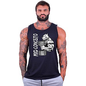 Regata Clássica Tradicional Masculina MXD Conceito Força de Pitbull