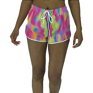 Shortinho Feminino Poliéster Marphim Fashion Dirty