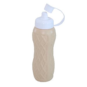 Garrafa Squeeze Rattan MXD Conceito Creme