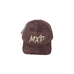 Boné Snapback MXD Conceito Unissex Camurça Marrom