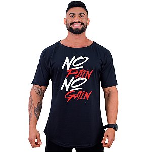 Camiseta Morcegão Masculina MXD Conceito No Pain No Gain Pincel