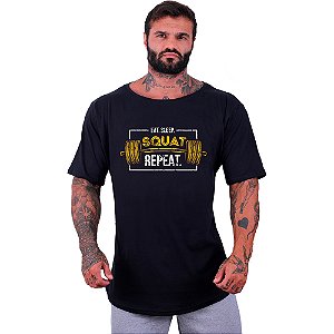 Camiseta Morcegão Masculina MXD Conceito Squat Repeat