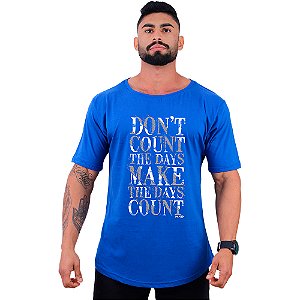 Camiseta Morcegão Masculina MXD Conceito Don't Count The Days Make The Days Count