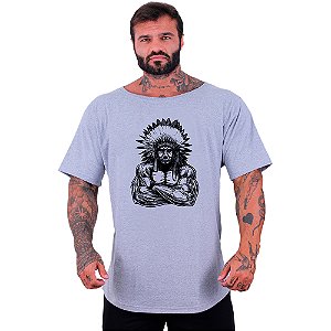 Camiseta Morcegão Masculina MXD Conceito Índio Musculoso