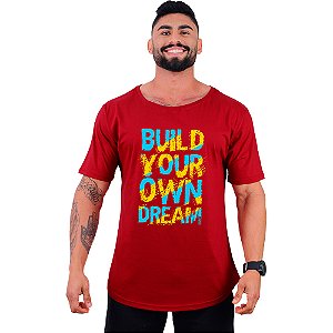 Camiseta Morcegão Masculina MXD Conceito Build Your Own Dream