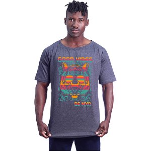 Camiseta Morcegão Masculina MXD Conceito Lion Good Vibes