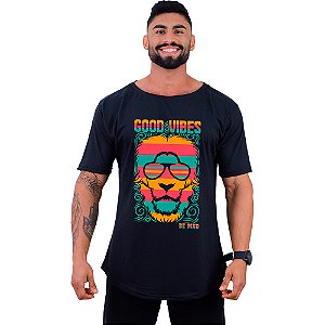 Camiseta Morcegão Masculina MXD Conceito Lion Good Vibes