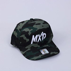 Boné Snapback MXD Conceito Unissex Camuflado Verde